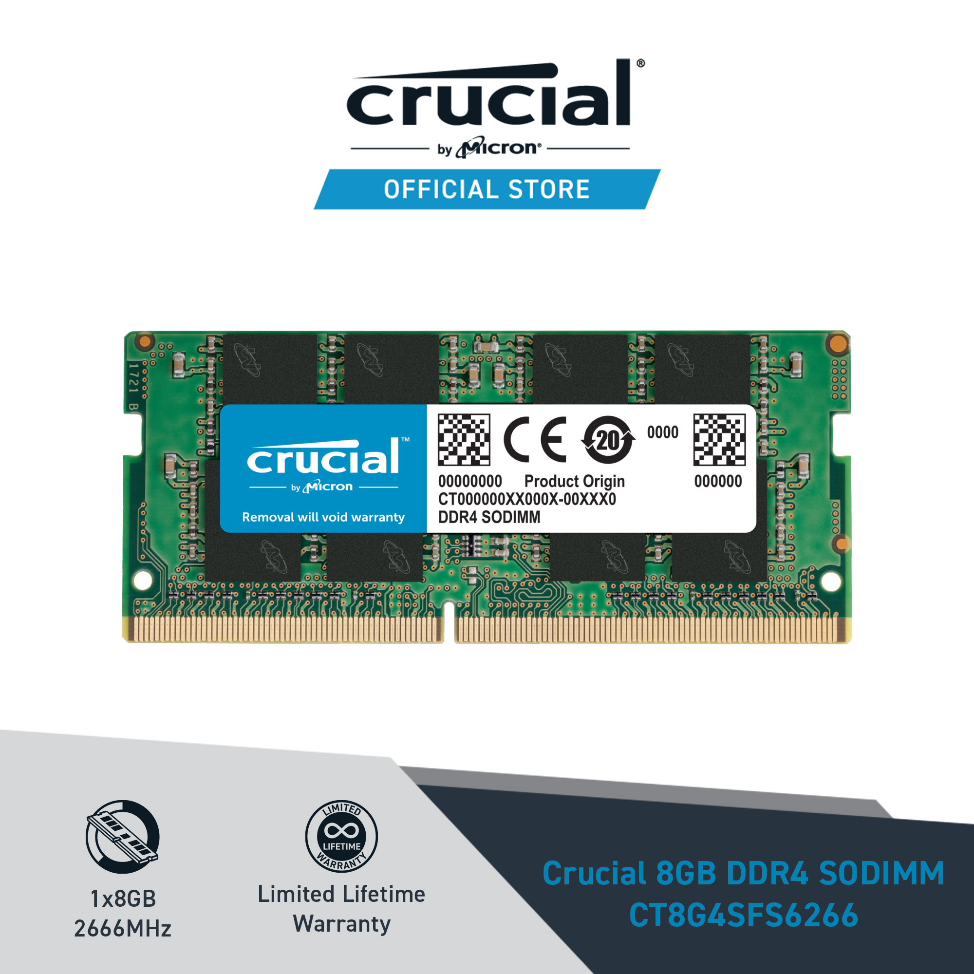 Ddr4 Sodimm Crucial Ram 8gb Ddr4 2666 Buy Crucial 8GB (8GBx1) DDR4
