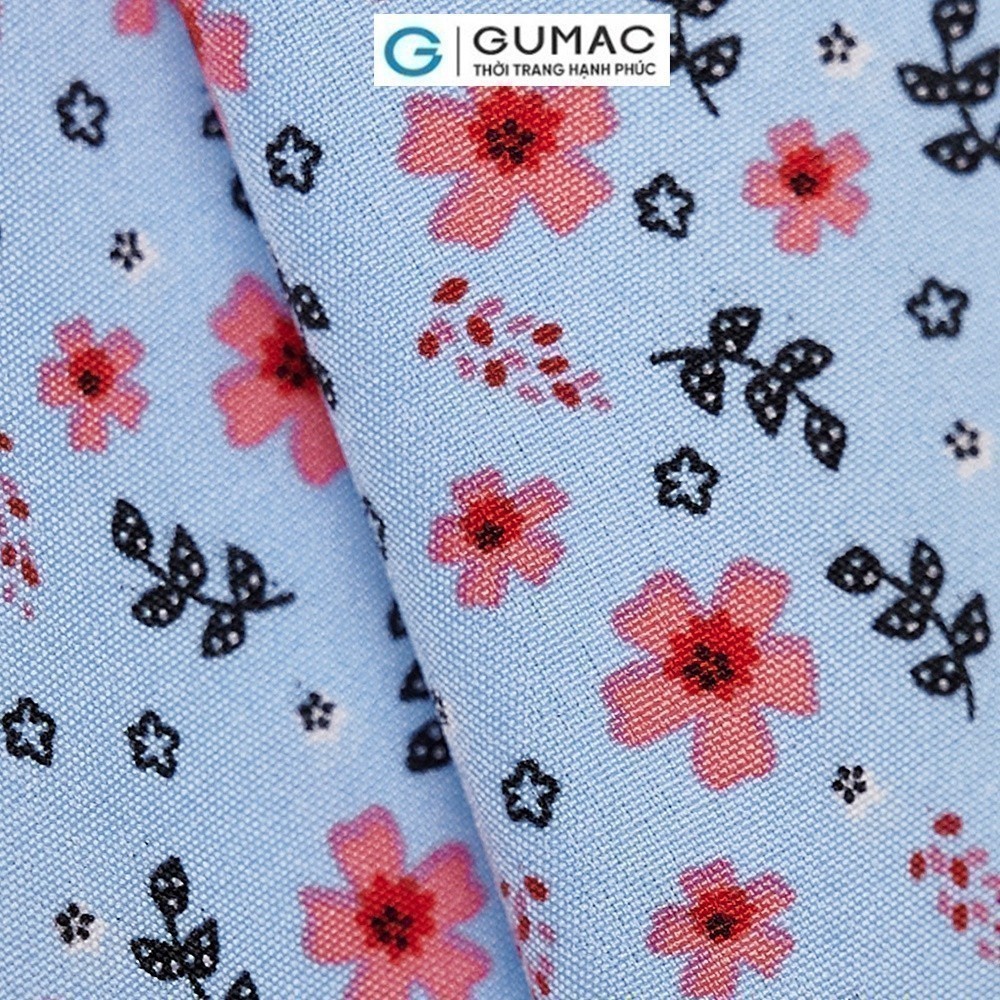 Đầm nữ bèo hoa GUMAC DD03049
