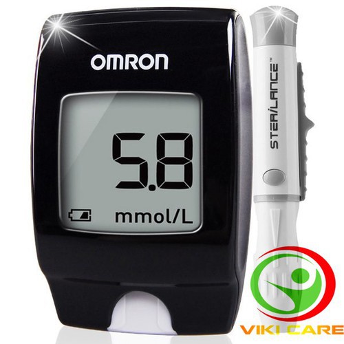 Máy đo đường huyết OMRON HGM-114 Mẫu Trung thumbnail