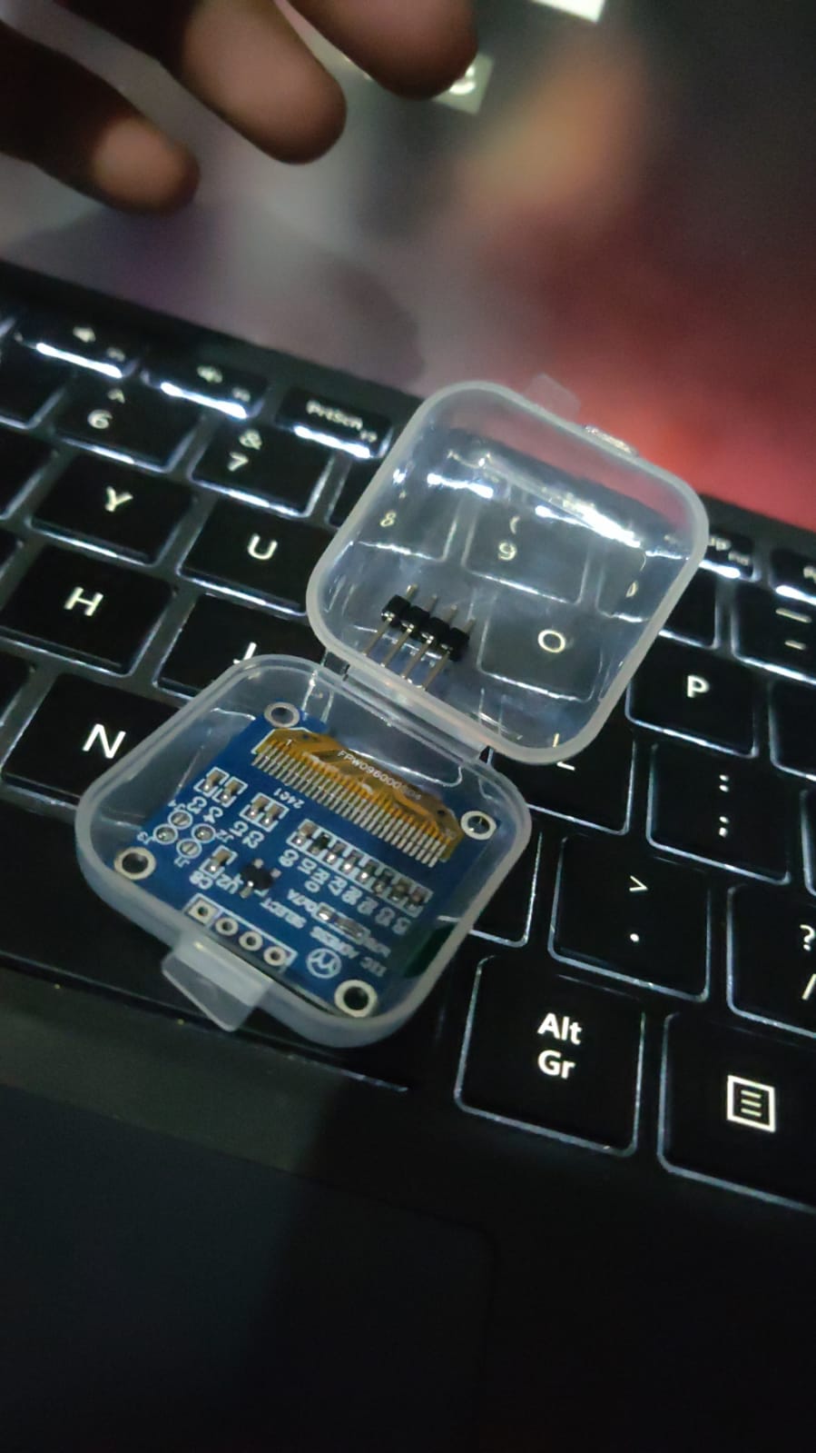 Arduino OLED lcd Module 0.96 Inch 128x64 I2C SSD 1306 LCD Screen. 