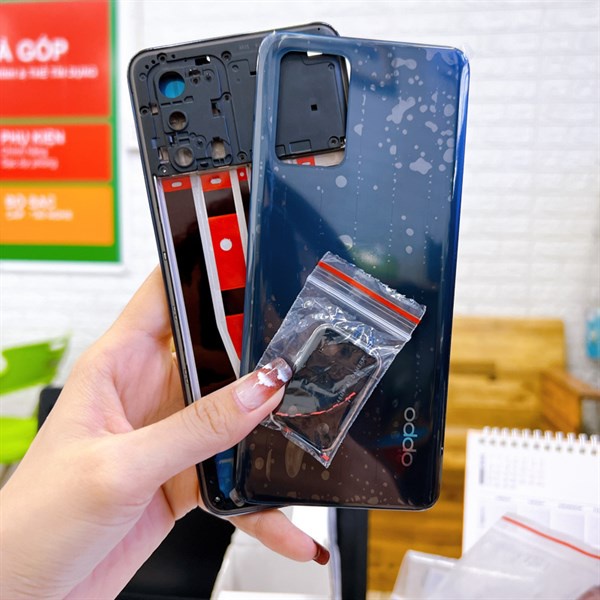 Bộ vỏ oppo a74 4g cph2219 zin dọn máy, hàng đóng gói kỹ hàng như hình.