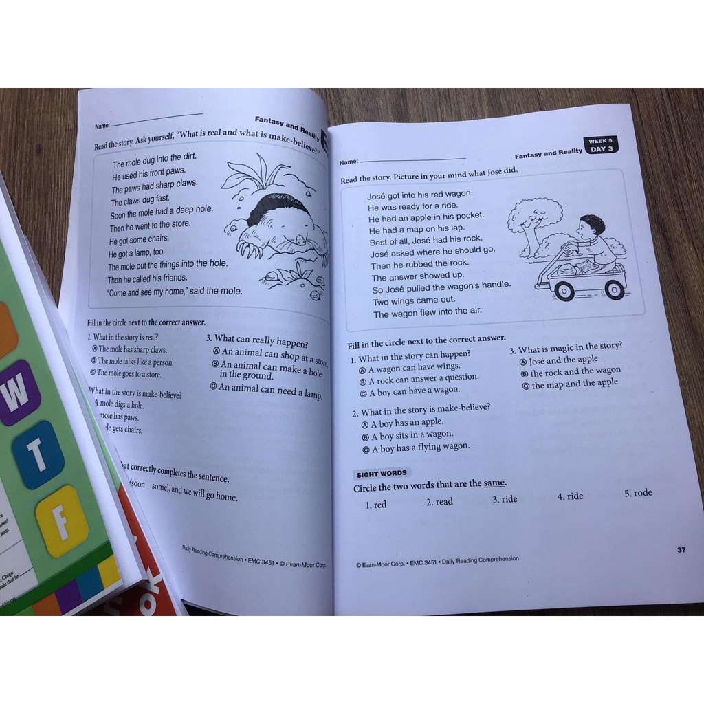 Bộ đẹp 8q - Daily Reading Comprehension - Evan Moor