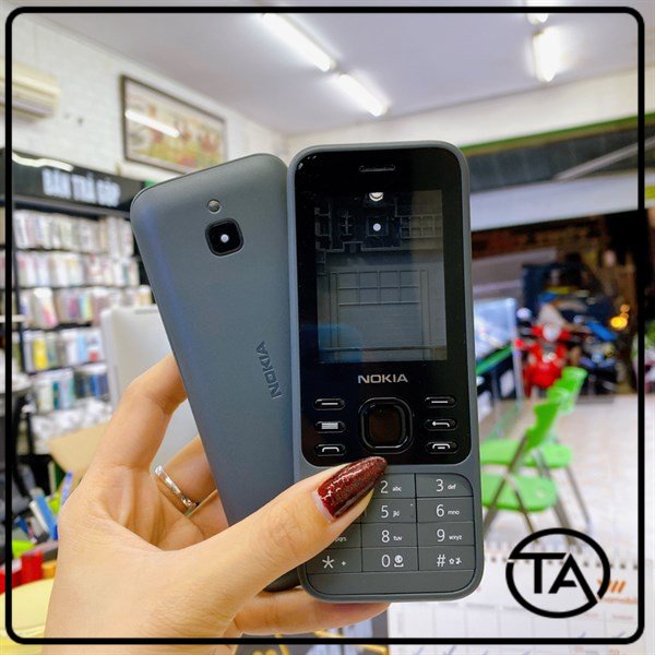 Bộ vỏ nokia 6300 4g zin mấu máy chuẩn.