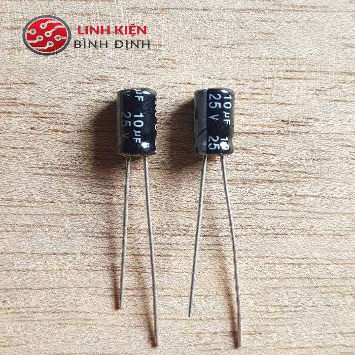 Tụ 10uF 25V túi 30 con
