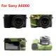 Silicone Armor Skin Case Camera Bag Body Cover Protector for Sony Alpha A6000 A6100 A6300 A6400 A6500 A6600 A5100 A5000 Cameras. 
