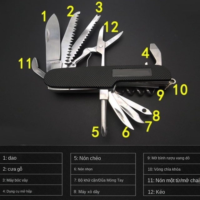 Bộ Dụng Cụ Đa Năng Scraper Saber - 11 Chức Năng