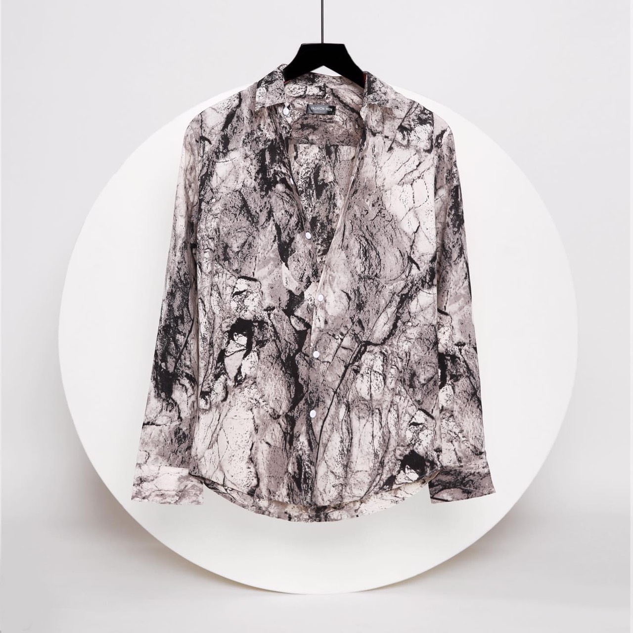 Áo sơ mi nam hàn quốc vải lụa cao cấp S11