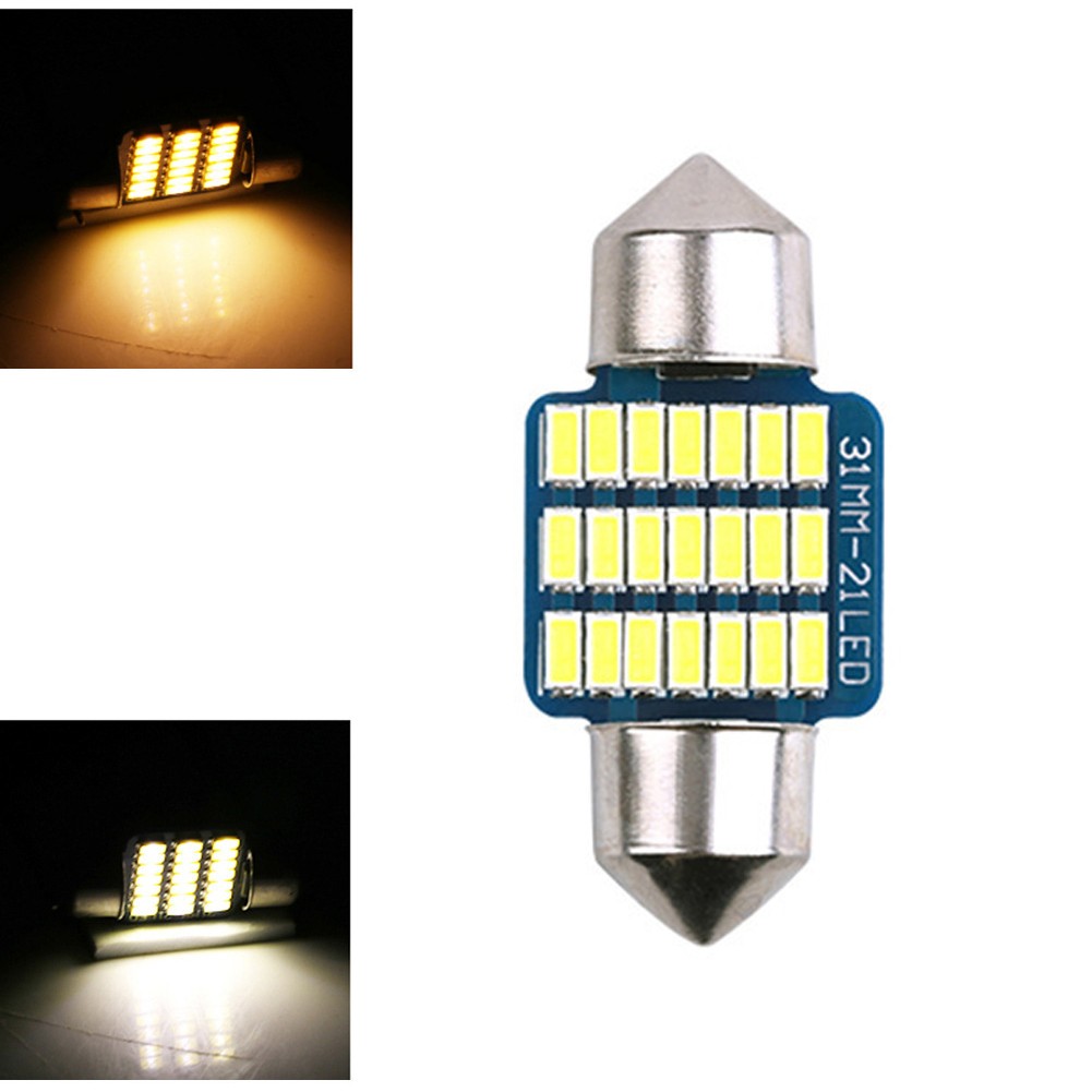 Easy to Install 31MM LED Dome Light Reading Light License Plate Light for Car