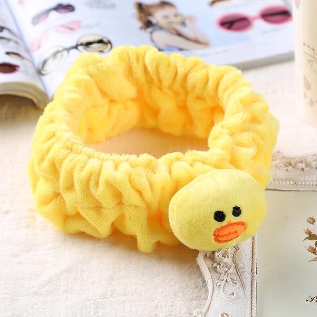Phụ kiện tóc băng đô turban 3D gấu thỏ vịt dễ thương