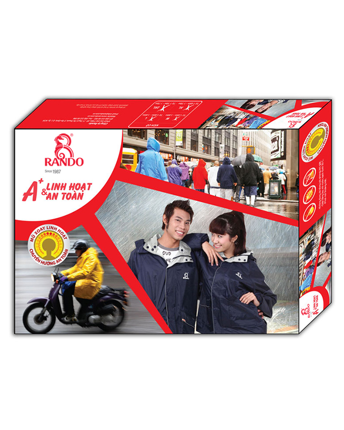 Bộ áo mưa A+ Rando