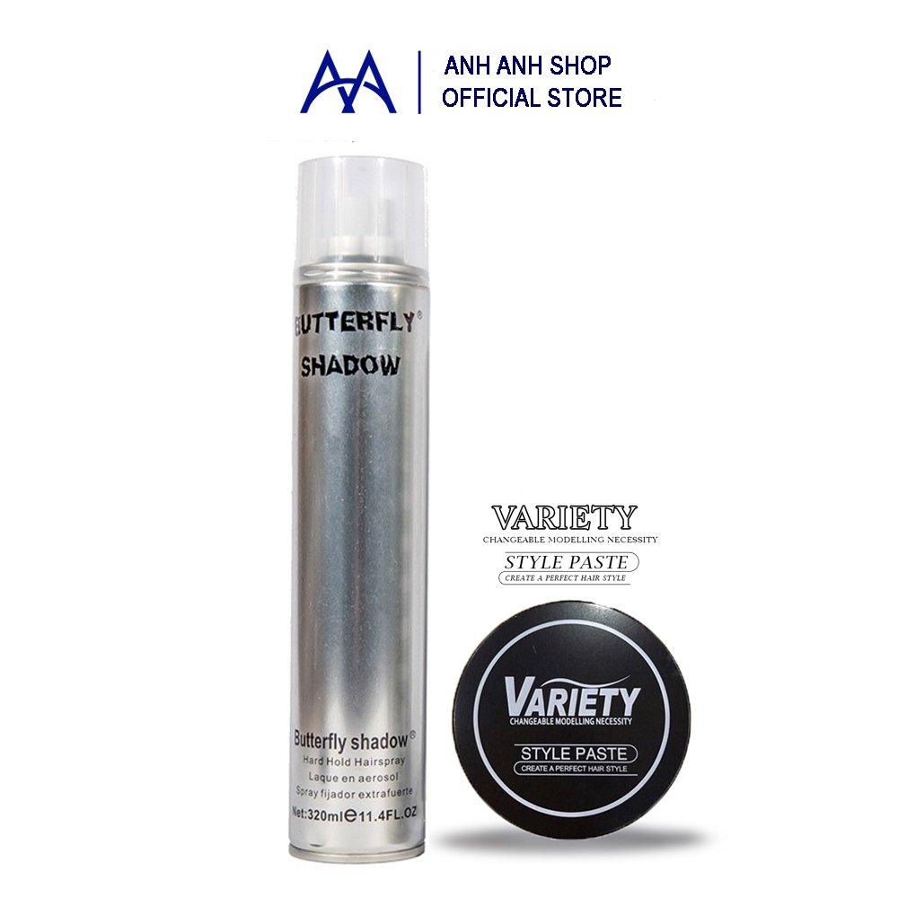 COMBO GÔM XỊT TÓC CỨNG CÁC LOẠI VÀ SÁP VARIETY