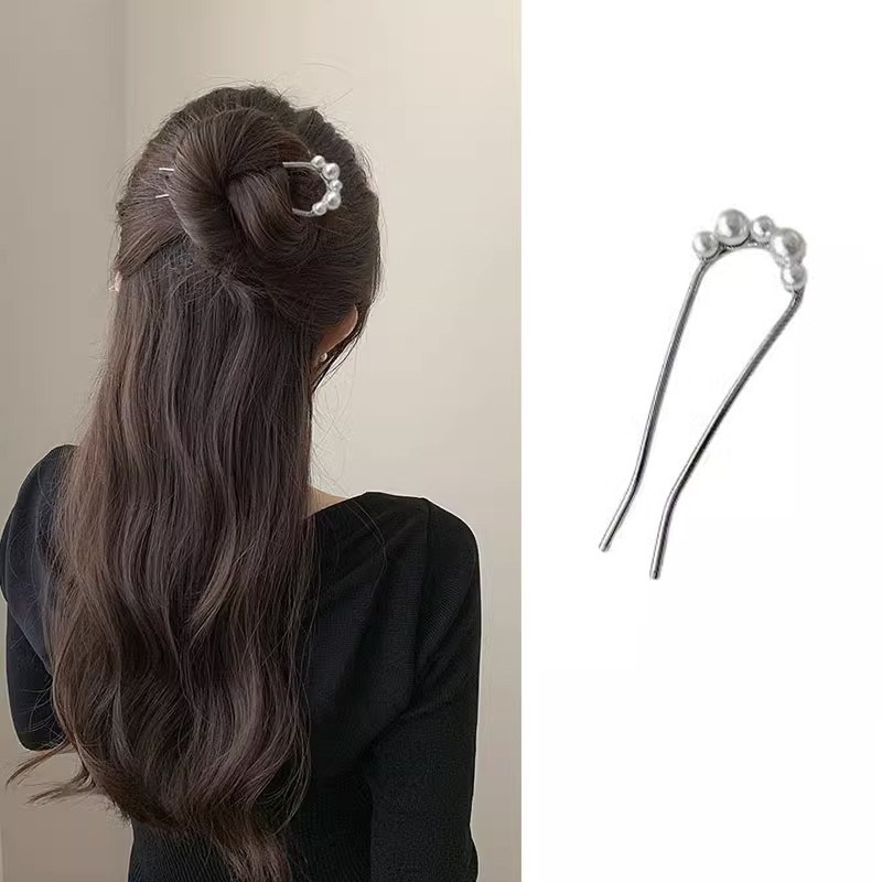Phong cách Trung Quốc Kẹp tóc hình chữ U đa năng đơn giản