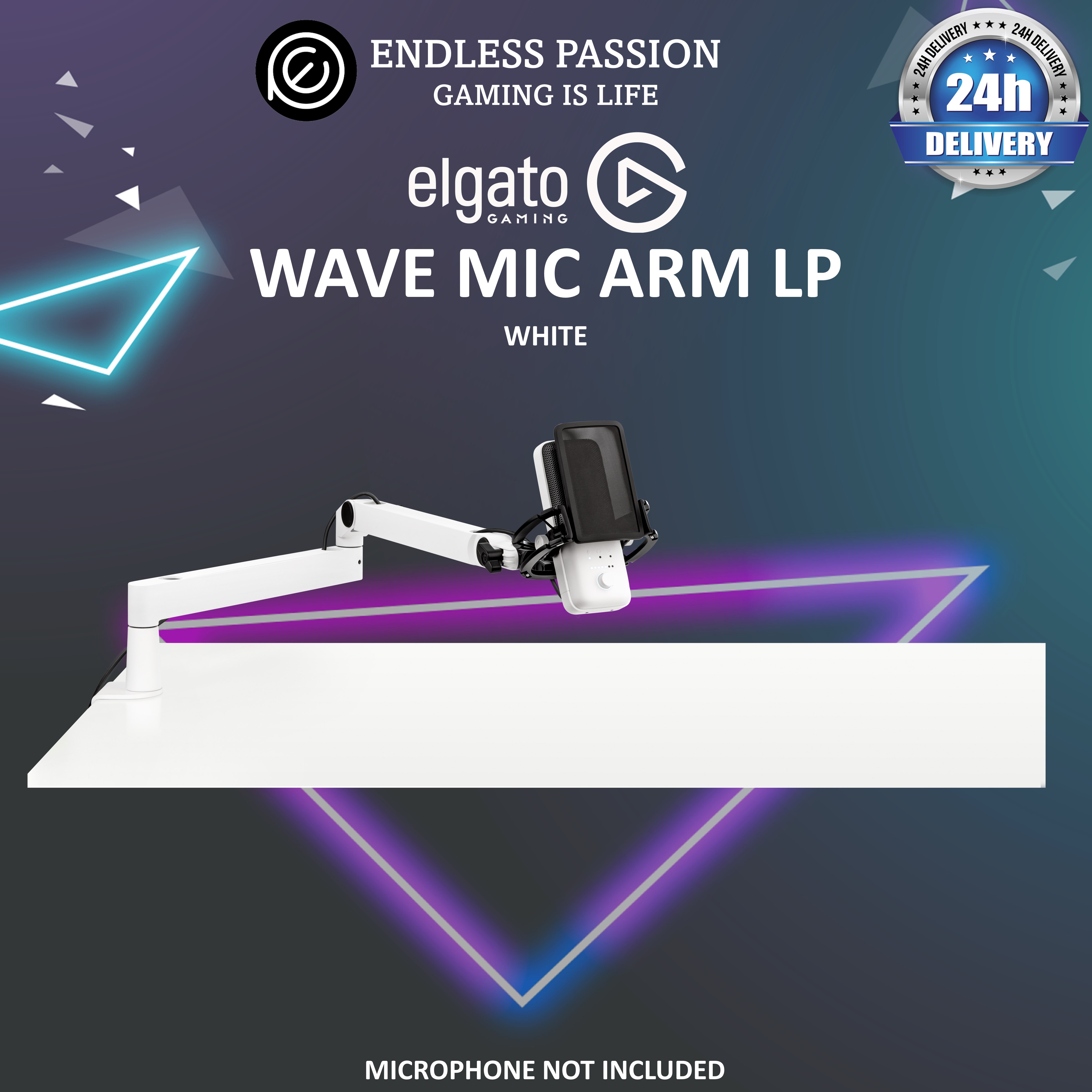 Elgato Wave Mic Arm LP Premium Low Profile Microphone Profile