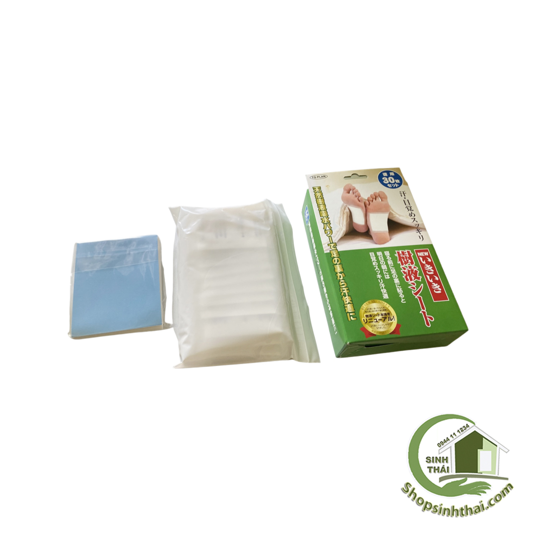 Miếng dán thải độc chân Kenko Nhật Bản - Hộp 30 miếng