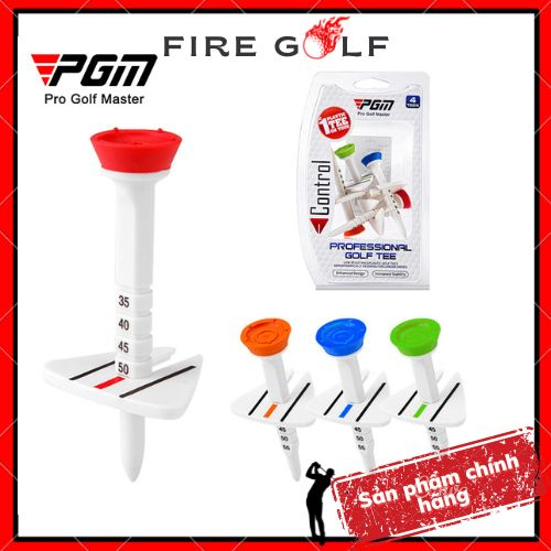 Original 77mm QT022 PGM golf control tee with 5 steps adjustable height fits