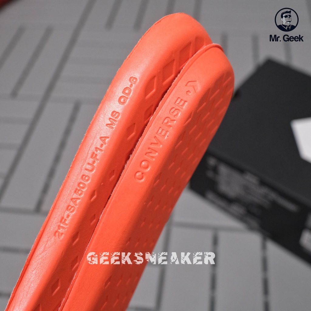 [GeekSneaker] Giày Sneaker Cao Cổ - Converse Run Star Motion - Đen Trắng