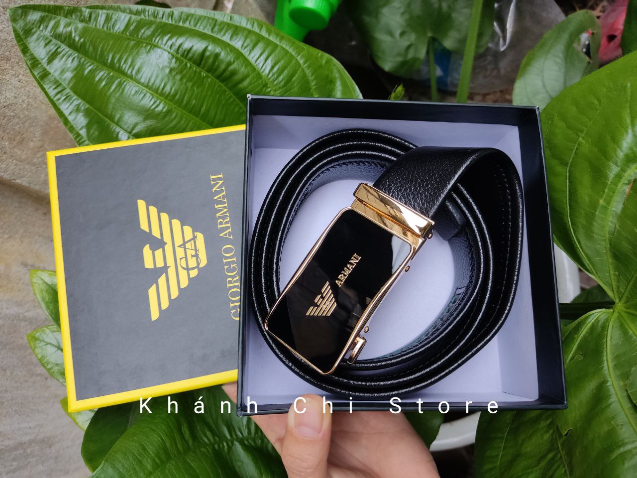 [Full Box] thắt lưng cá sấu kèm hộp cao cấp