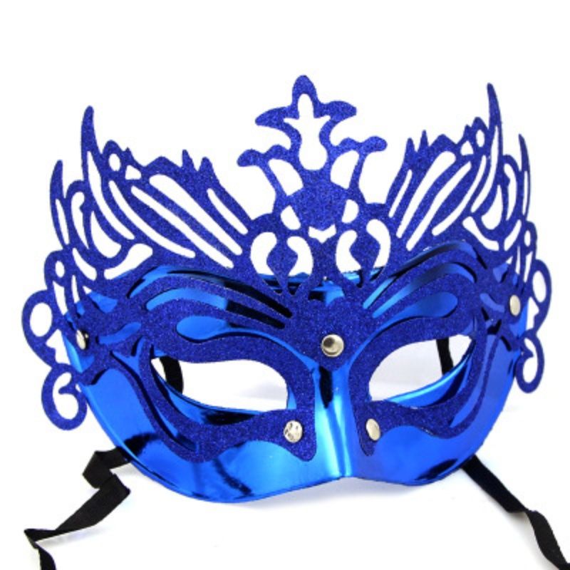 Masks Halloween Princess Prince Halloween Mask Crown Mask Prom Halloween Plating Emperor WM Wigs Masks