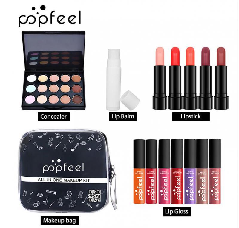POPFEEL%208-56Pcs%20Makeup%20Set%20Full%20Professional%20Makeup%20Kit%20Eyeshadow%20Blush%20Foundation%20Face%20Powder%20Makeup%20Case%20Korean%20Cosmetic%20-%20Image%207