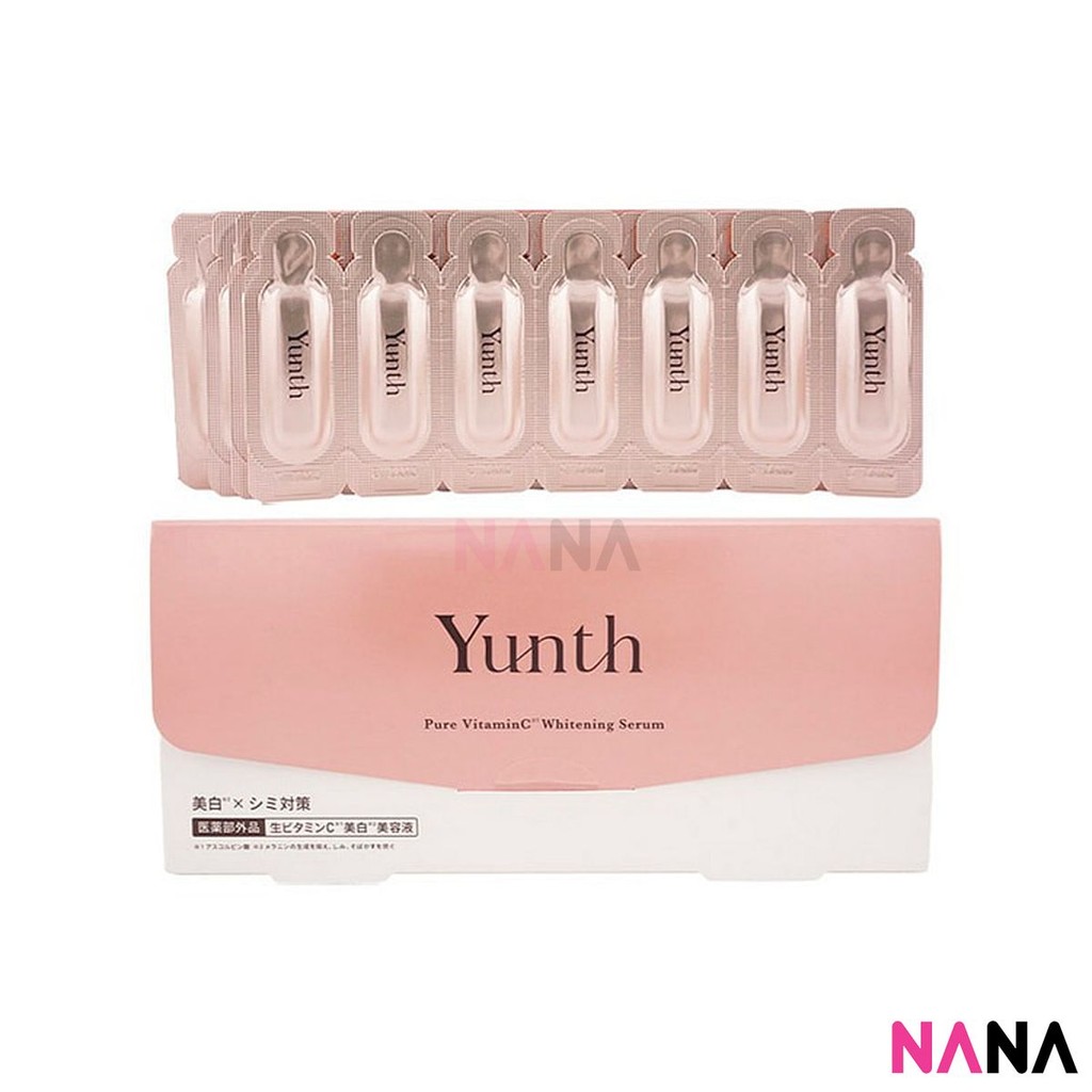 Yunth Pure VitaminC Whitening Serum 28包 Yunth Pure VC Whitening Serum 1ml x28/box | Lazada Singapore