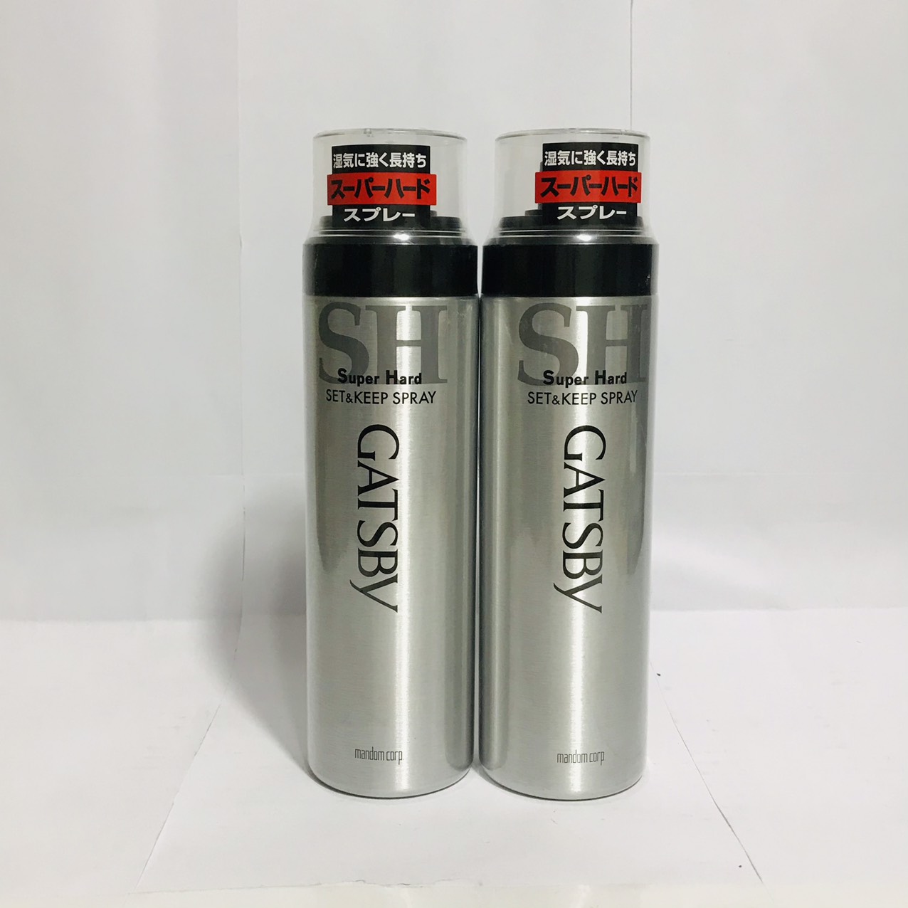 Gôm xịt tạo kiểu tóc GATSBY SET & KEEP SPRAY SUPER HARD 180g