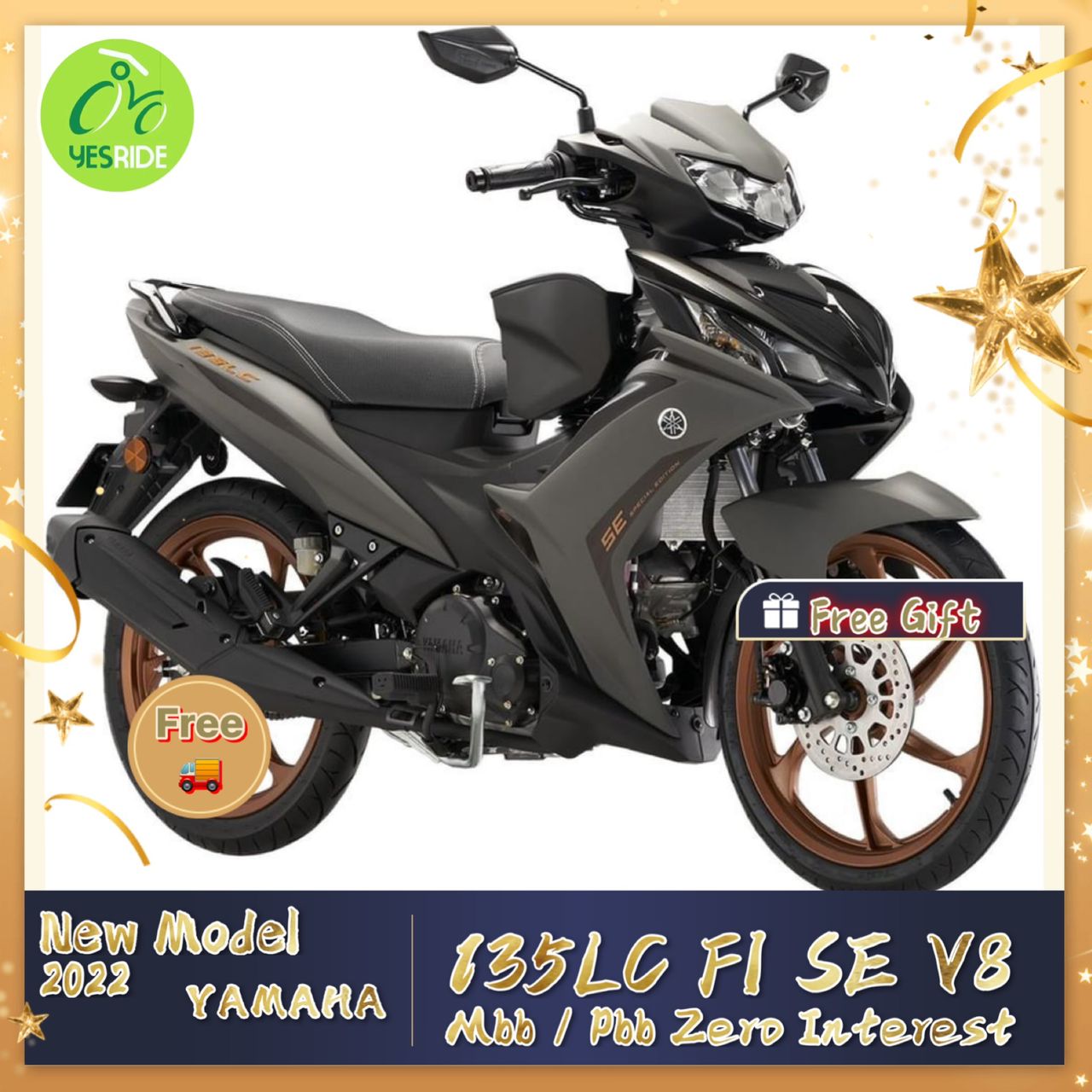 Yamaha LC135 FI (T135F-SE) | Lazada