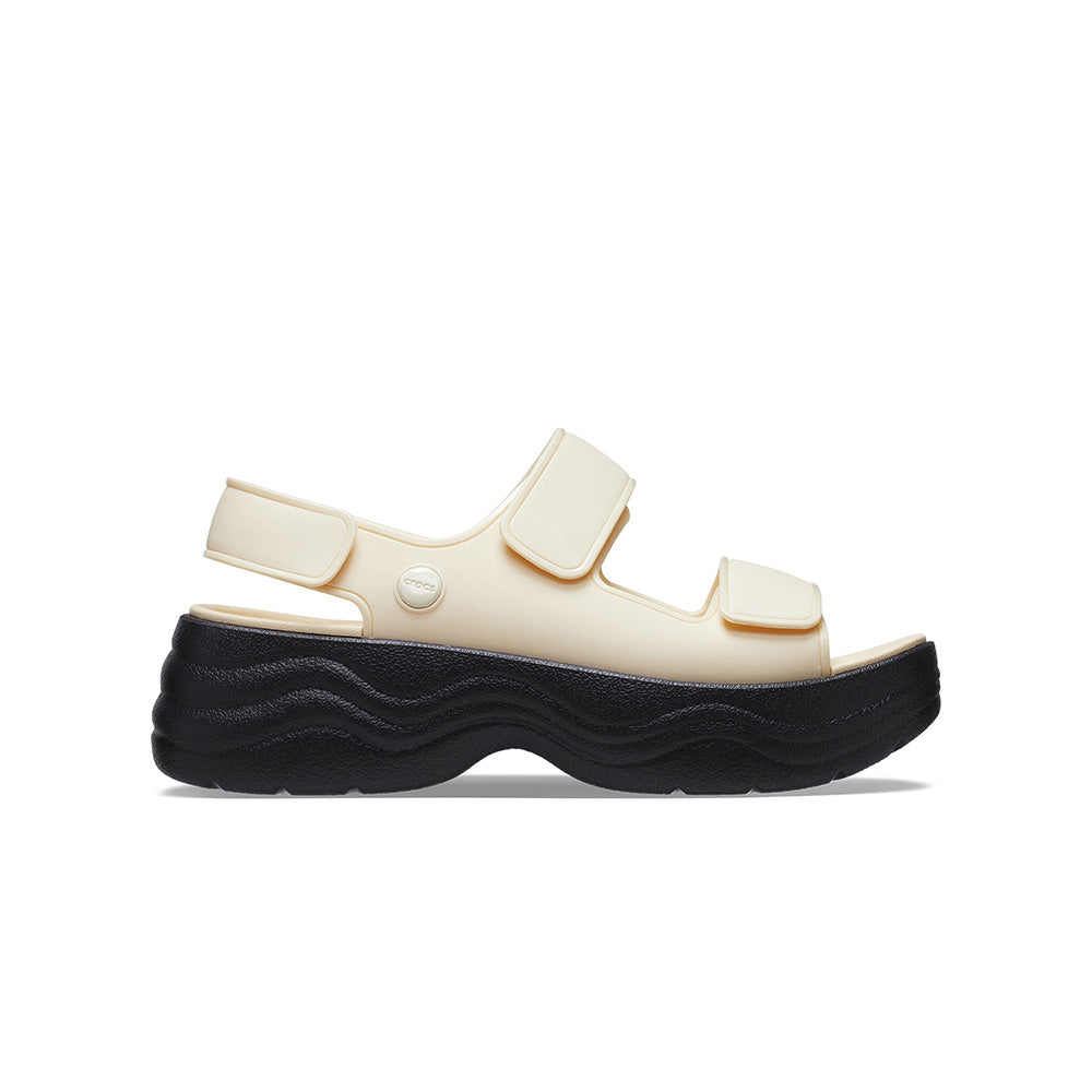 Xăng Đan Nữ Crocs Skyline - Vanilla/Black