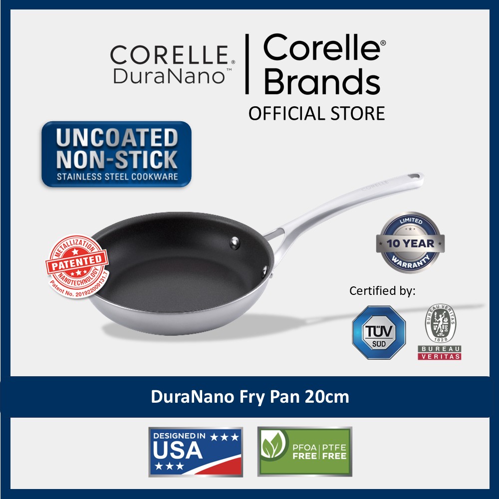 CORELLE DuraNano Fry Pan 20cm | Lazada Singapore