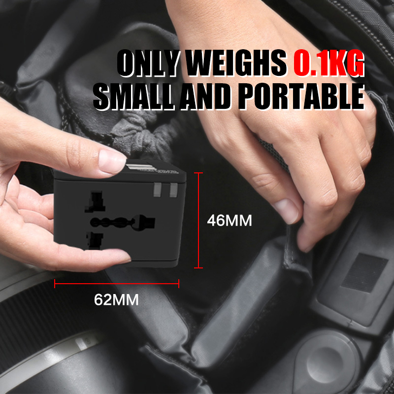 Global travel switch plug multi-function USB switch charger universal wireless switch socket