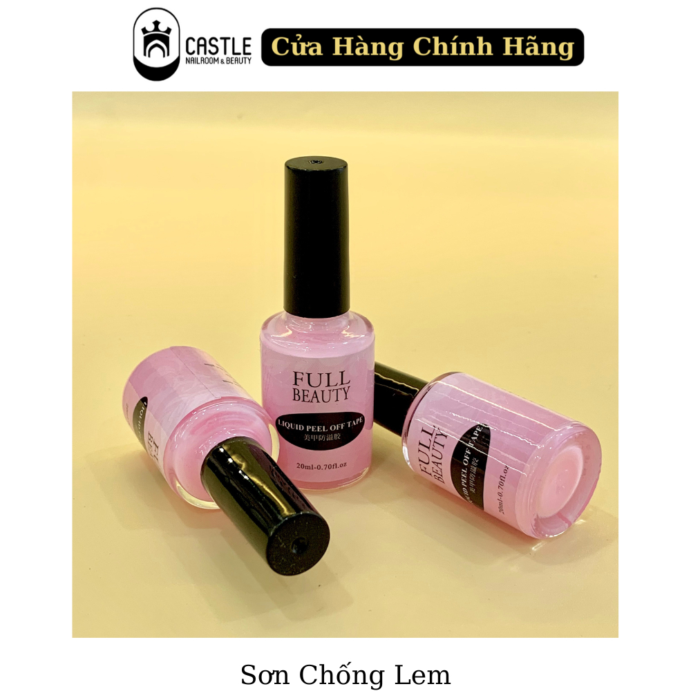Sơn Chống Lem, Lột Viền Móng Chống Lem Sơn