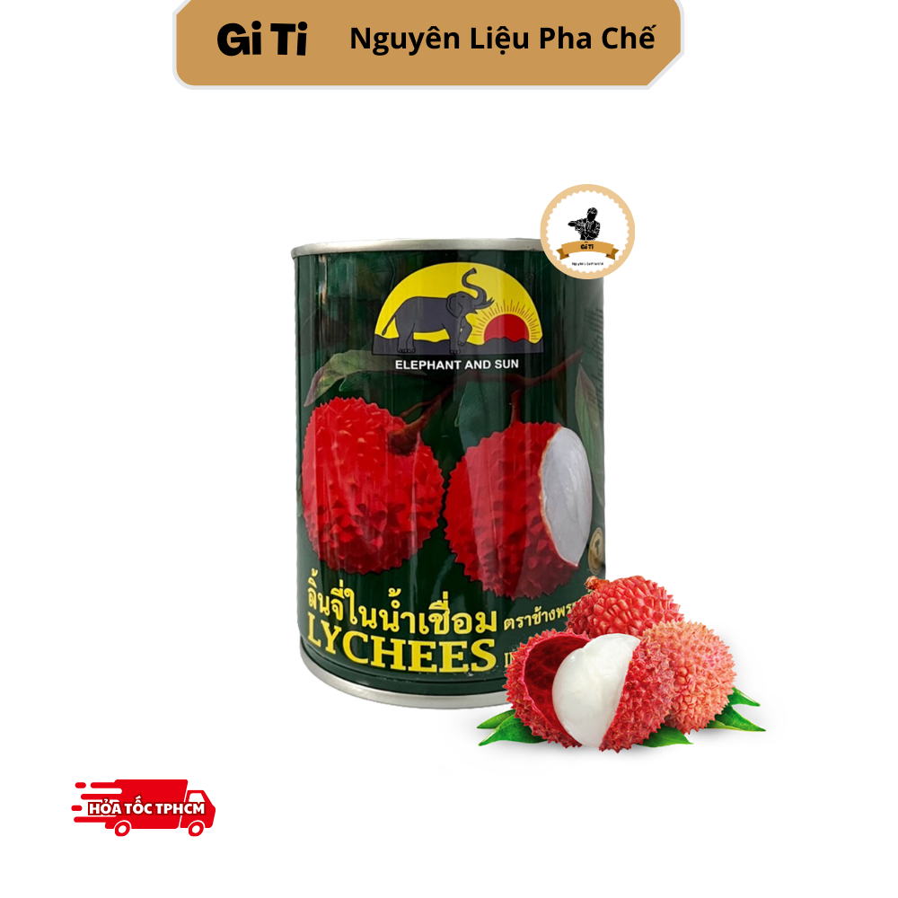 Vải Ngâm Con Voi Thái 565gr