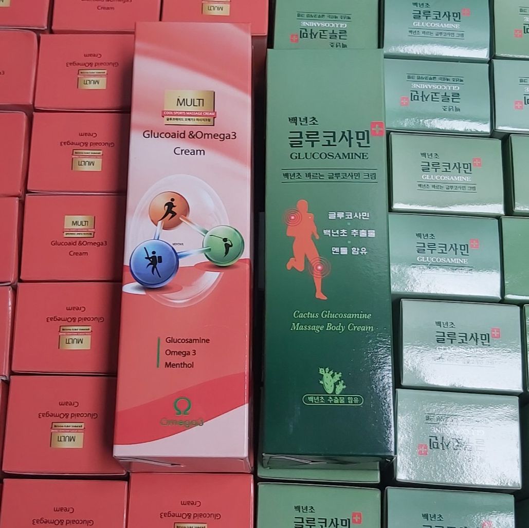 [Combo 2 hộp] Dầu lạnh Glucoaid & Omega3 cao cấp + Glucosamine Hàn Quốc - Date 2024