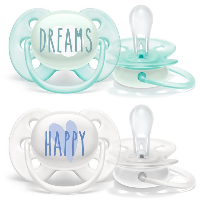 (Nhập Mỹ) Ti ngậm ti giả Philips AVENT 0-6 tháng