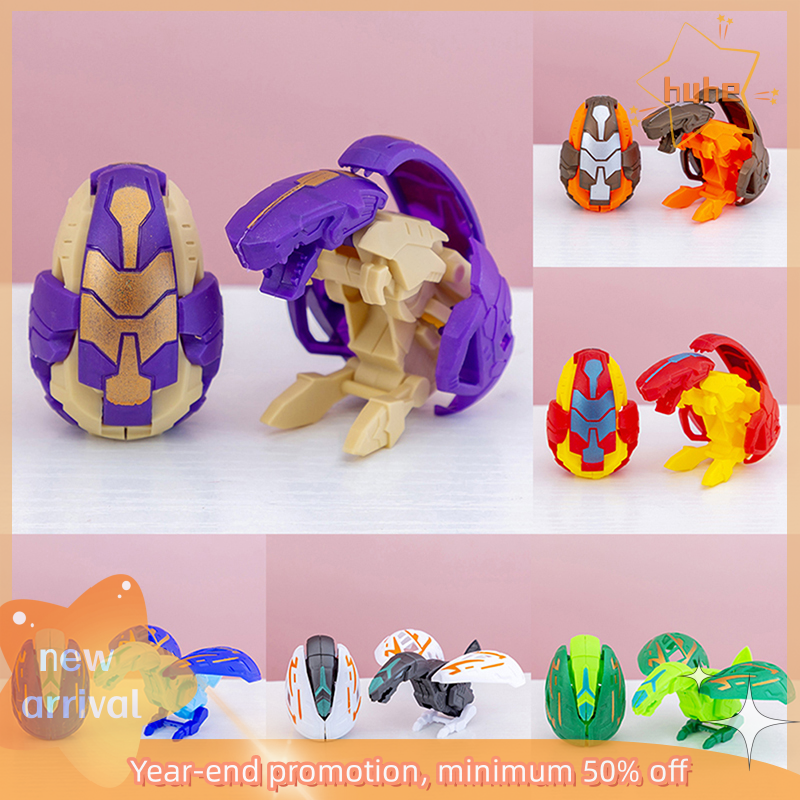 huhe 1Pc Dinosaur Eggs Transforming Toy Simulation Deformation Dinosaur Transform Twisting Children Educational Toys Kids Gift
