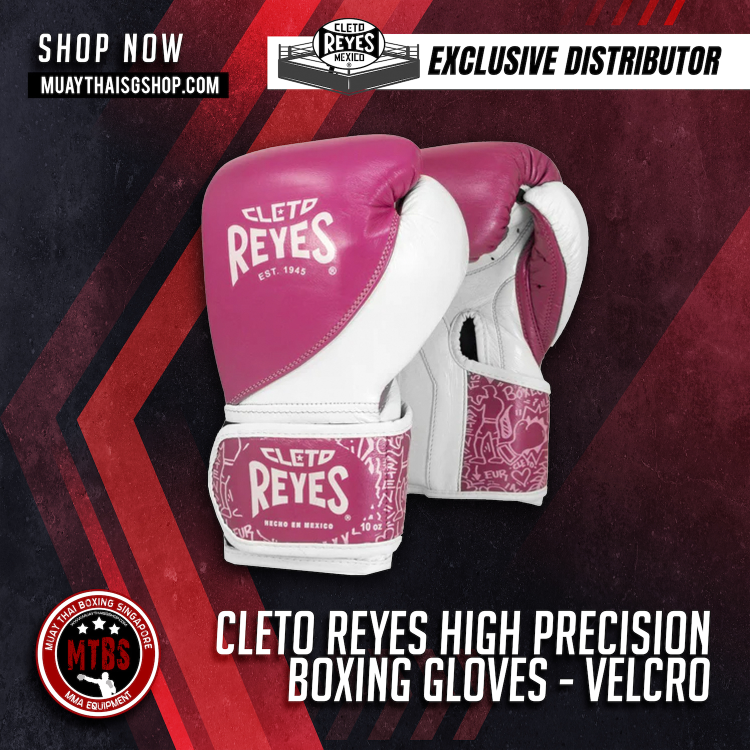 Official Distributor] Cleto Reyes High Precision Boxing Gloves