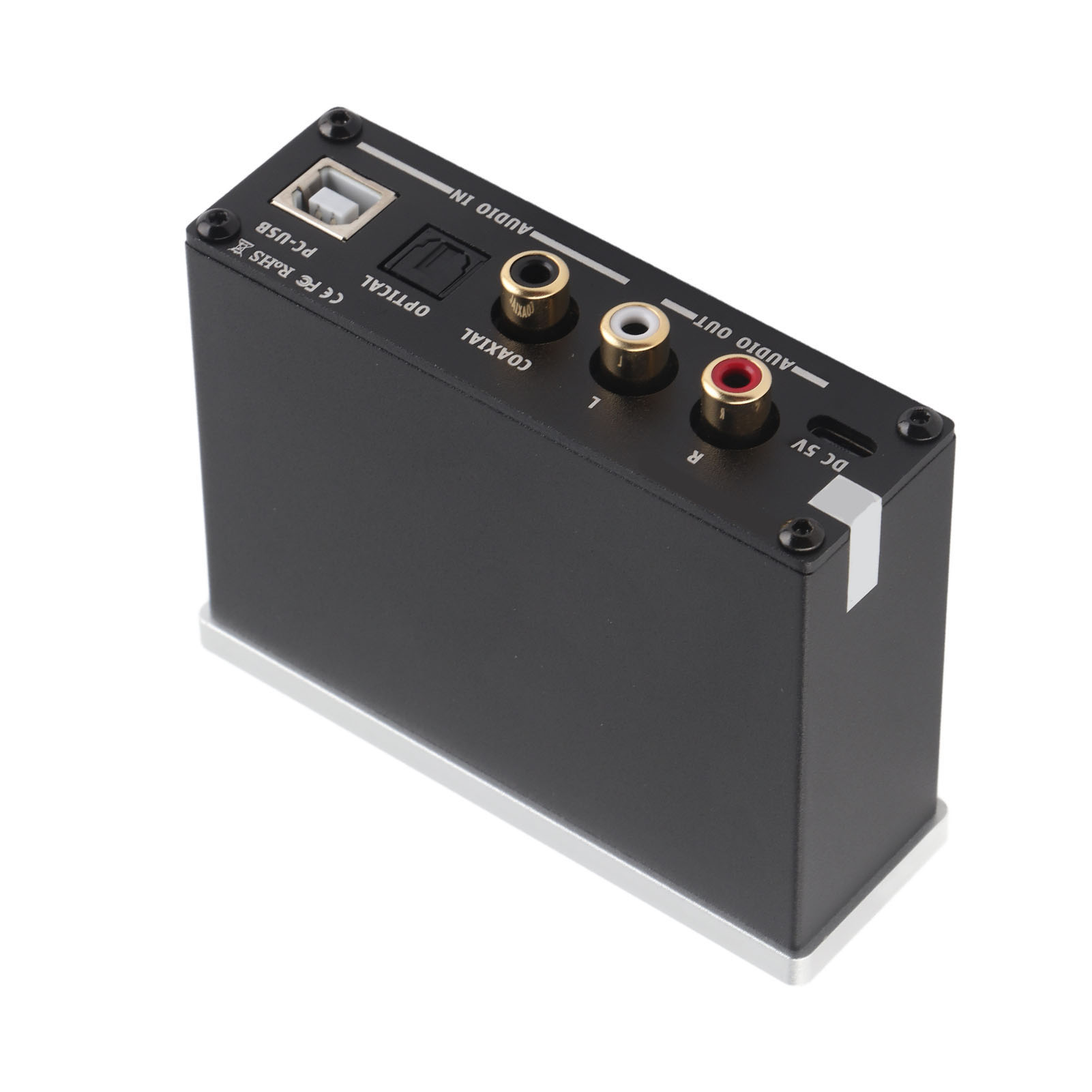 DAC Decoder Portable Audio Decoding with Headphone Amplifier Support for 3.5mm Headphone