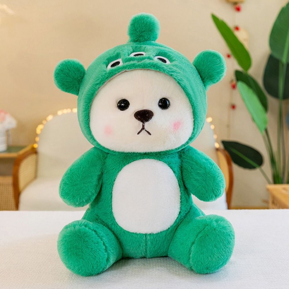 POUKL Kuromi Bear Transformation Plush Doll Anime Green Purple Cartoon poukl-kuromi-bear-transformation-plush-doll-anime-green-purple-cartoon