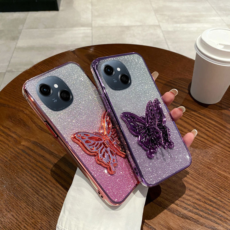 For%20Tecno%20Spark%2040C%20Case%20with%20Cute%20Butterfly%20Stand%20Luxury%20Slim%20Gradient%20Clear%20Plating%20Glitter%20Girls%20for%20Tecno%20Spark%2040%20Pro%2040C%20Back%20Cover%20-%20Image%204