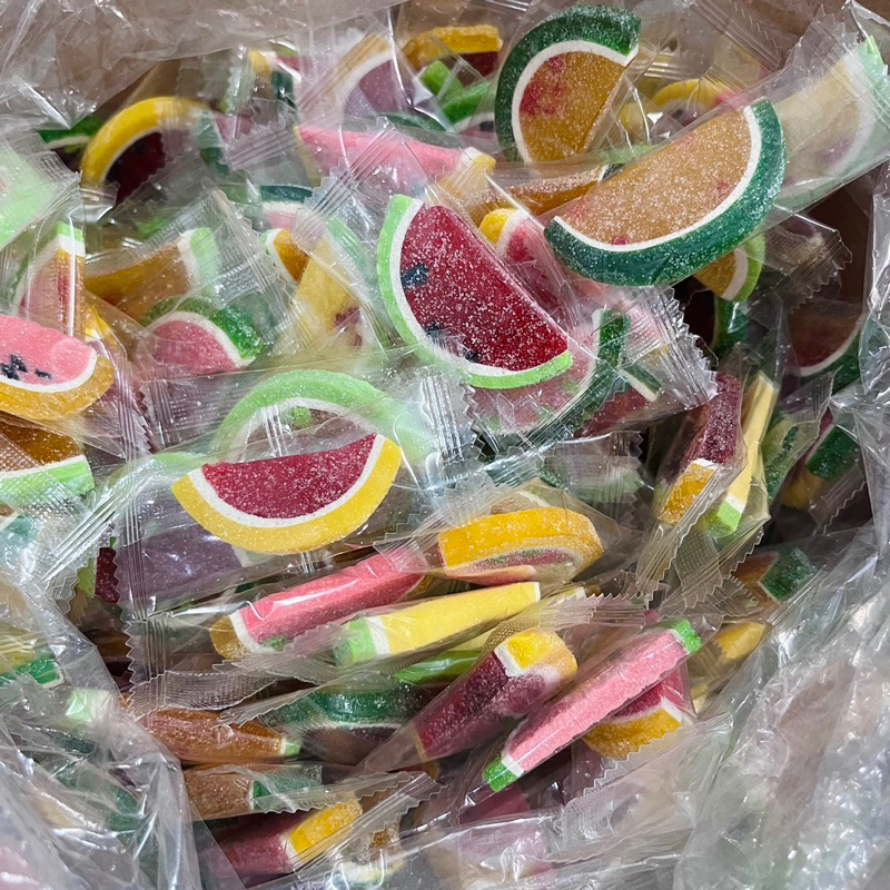 TT Mart sour candy 500g bag watermelon stripe