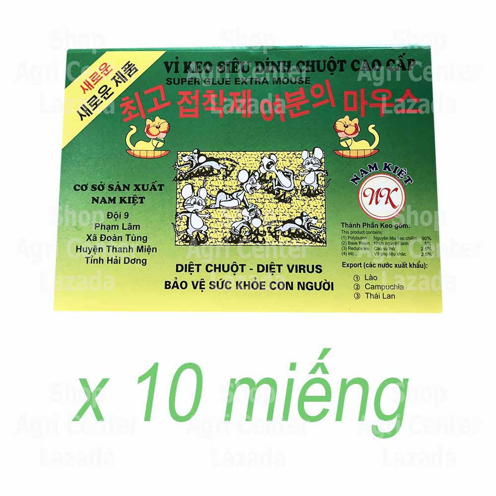 Keo bẫy chuột hàn quốc - Siêu dính