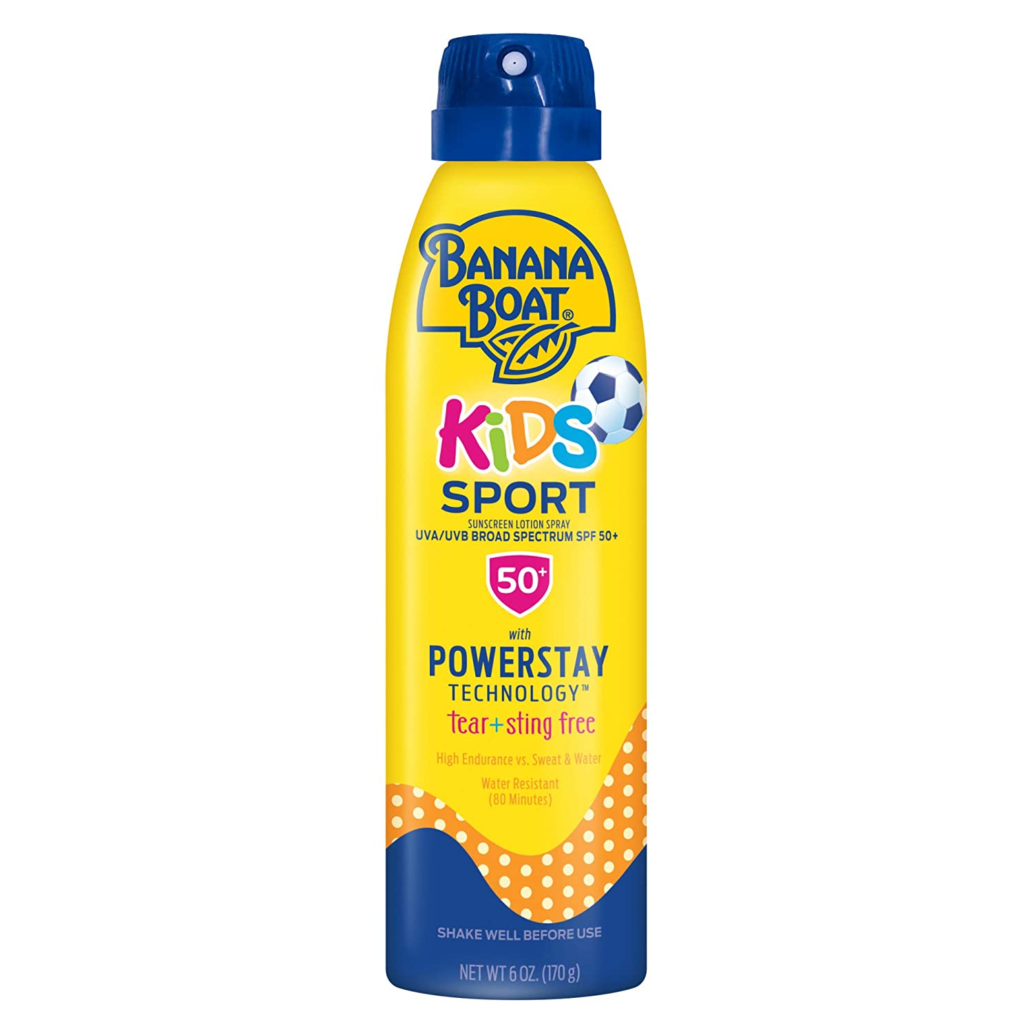 Kem chống nắng dạng xịt cho bé Banana Boat Kids Sport Broad Spectrum Sunscreen Spray, SPF 50 170g thumbnail