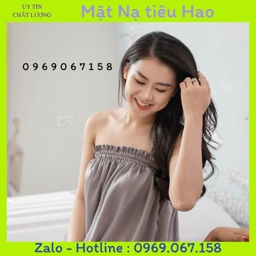 Váy quây spa chất liệu lụa cao cấp