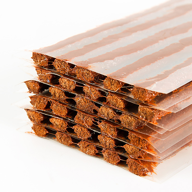 1/4/10Pc Tire Repair Strips Tubeless Rubber Stiring Glue Seals For Car Motorcycle Tyre Puncture Kit Wicks Worms Tool Accessories YULING. 