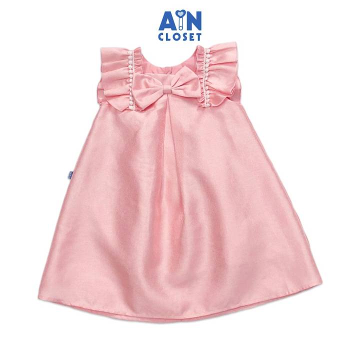 Đầm công chúa bé gái Họa tiết Nơ&hellip;