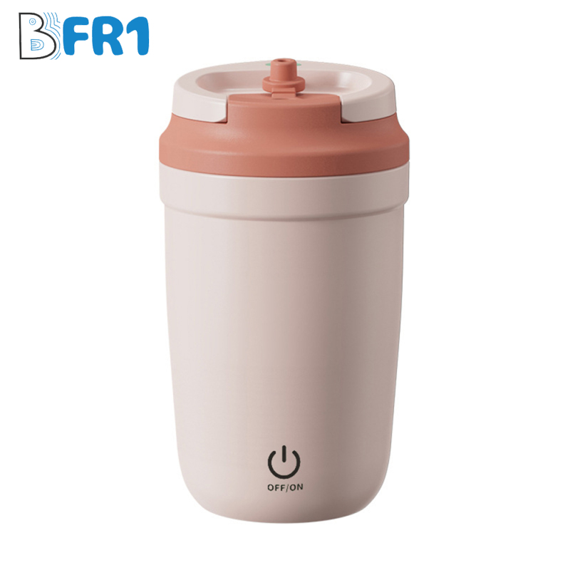 BFR1 Self Stirring Mug Auto Self Mixing Stainless Steel Cup Rechargeable Portable Multi-Function Automatic Stirring Coffee Mug For Office School Gym Home Travelling Afternoon Tea Time