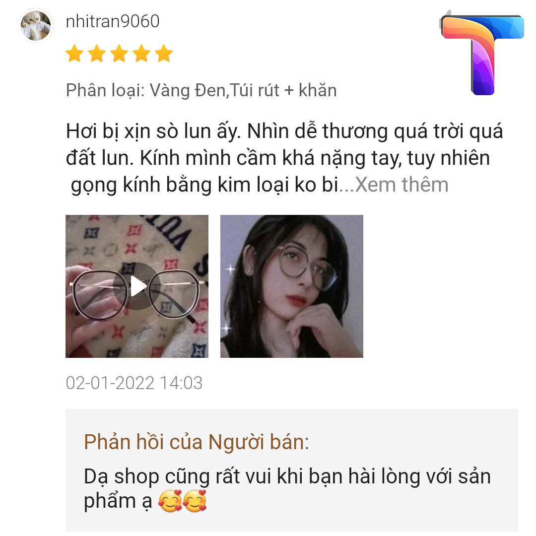 Kính chống ánh sáng xanh GK2018