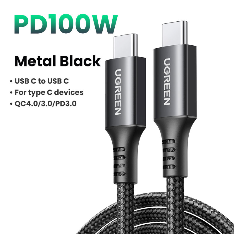 Ugreen Type C Cable Samsung S9 UGREEN 100W USB C To USB Type C