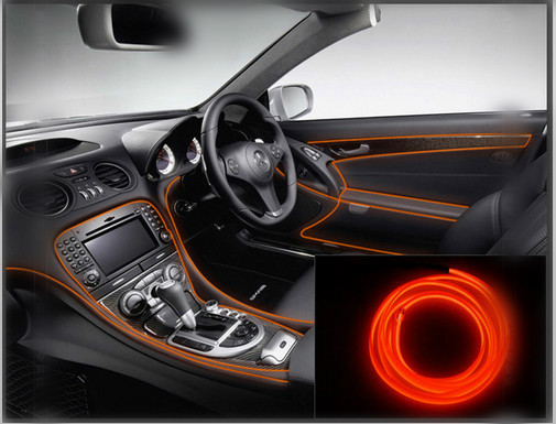 Led Cold Light Sticker 【Buy with eyes closed】Car Interior Lamp Neon Strip led El Cold Light ...