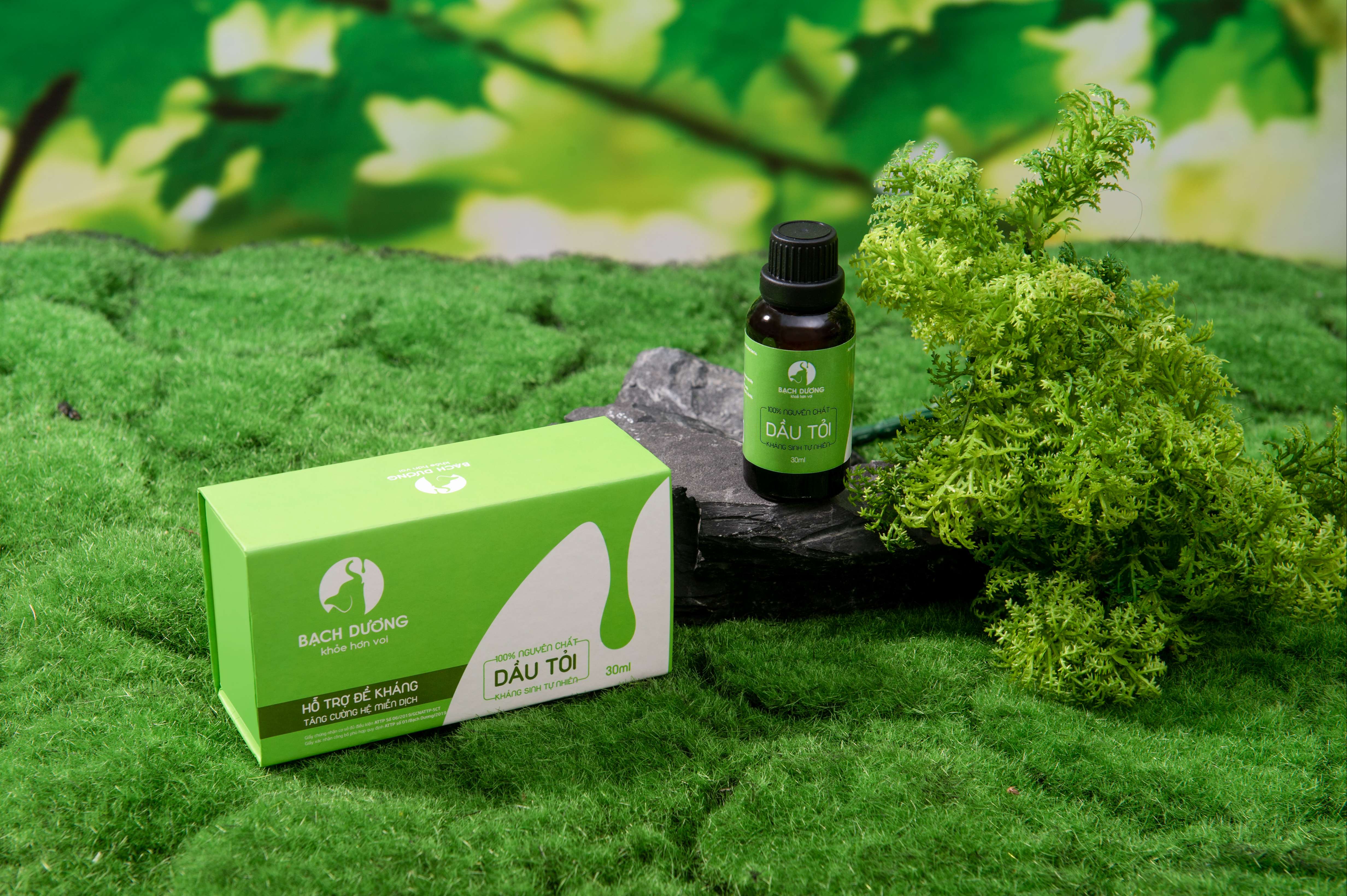 Dầu tỏi Bạch Dương - Lọ 30ml