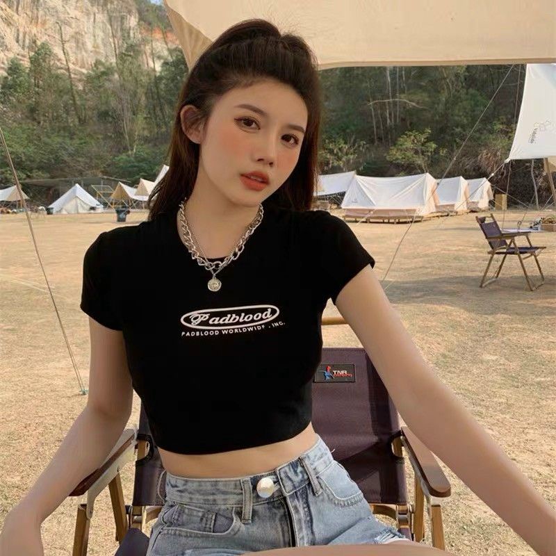 [FREESHIP + VOUCHER] Áo thun croptop Badbload ôm body